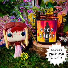 Load image into Gallery viewer, Carrie Prom Queen Customizable 8oz Soy Candle