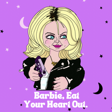 Load image into Gallery viewer, Tiffany/ Bride of Chucky Water Bottle Sticker