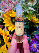 Load image into Gallery viewer, Lotus and Citrus “Lotus Kiss” Perfume Oil Roll-On
