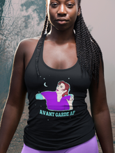 Load image into Gallery viewer, "Avant Garde AF" Delia Deetz Racerback Tank