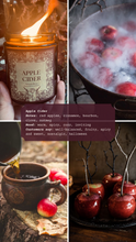 Load image into Gallery viewer, Apple Cider 8oz Soy Candle