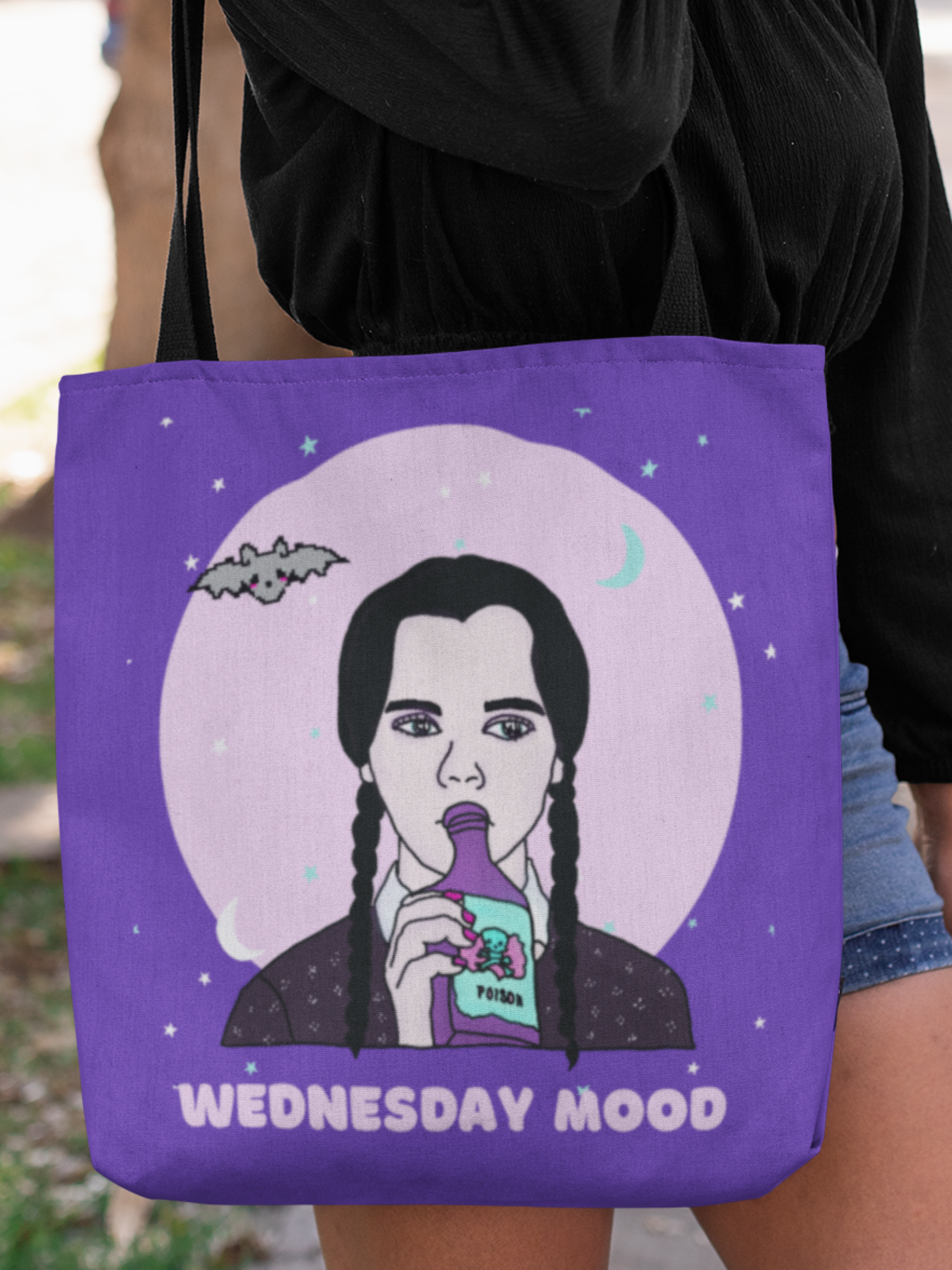 Wednesday Addams "Wednesday Mood"  Bag