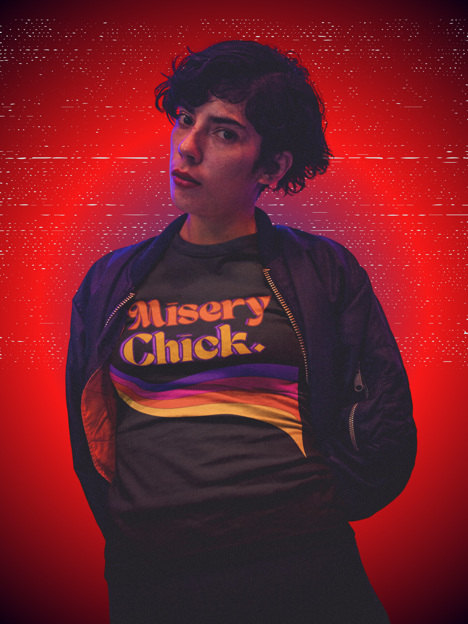 Misery Chick Tshirt (Black)