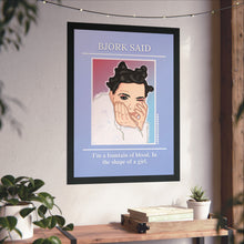 Load image into Gallery viewer, Bjork Poster (24" x 32")