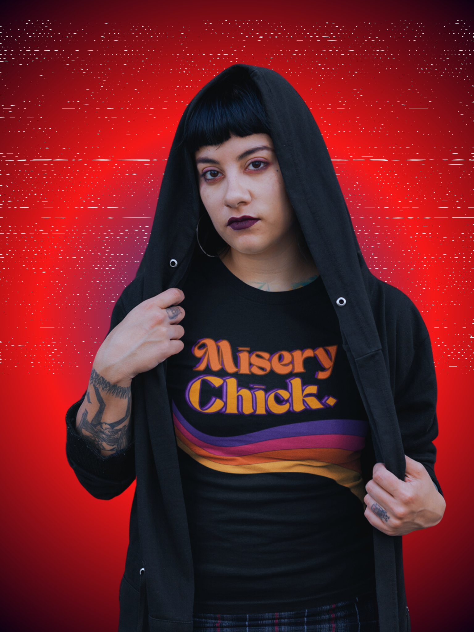 Misery Chick Tshirt (Black)