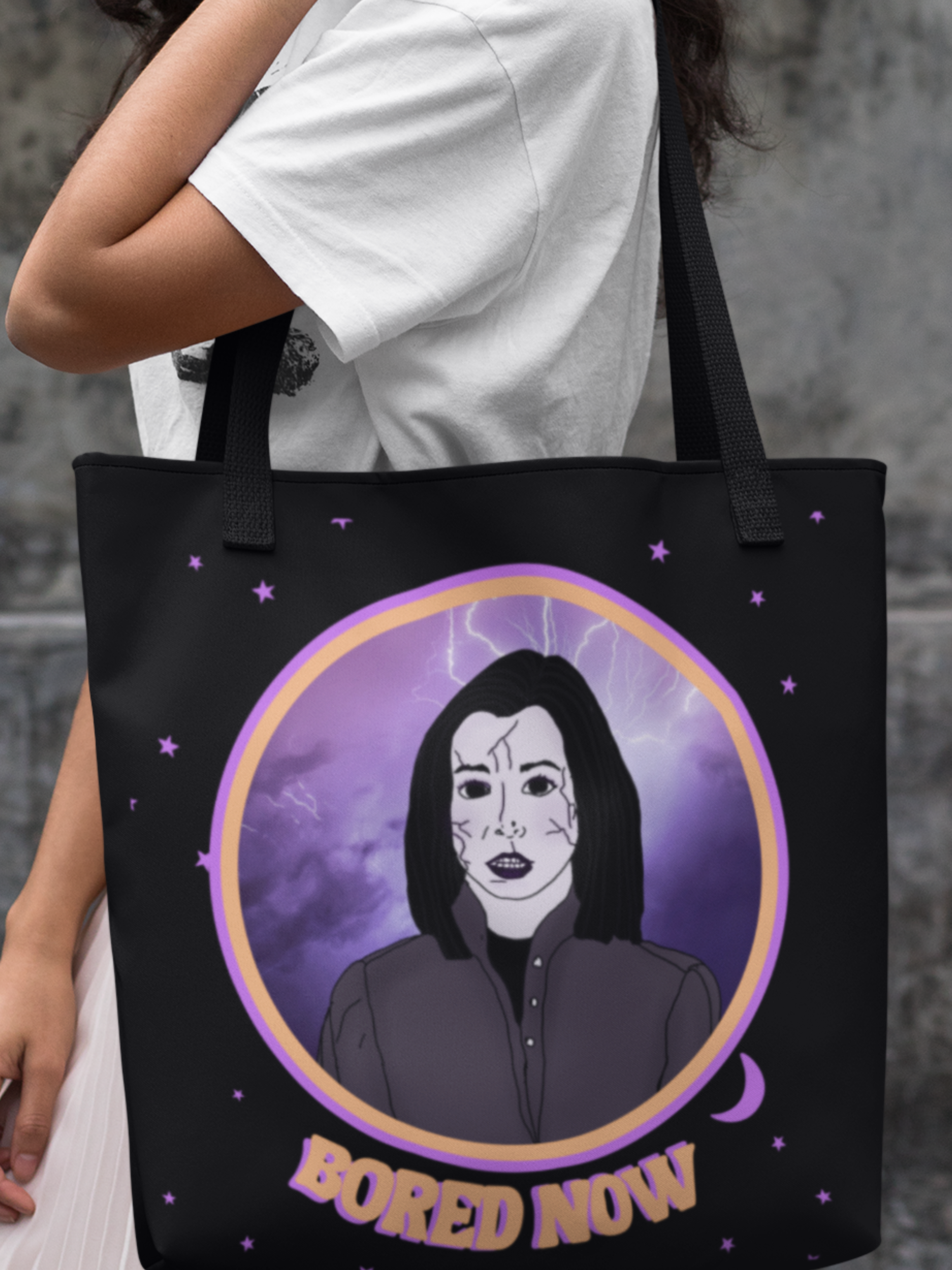 Dark Willow "Bored Now"  Bag