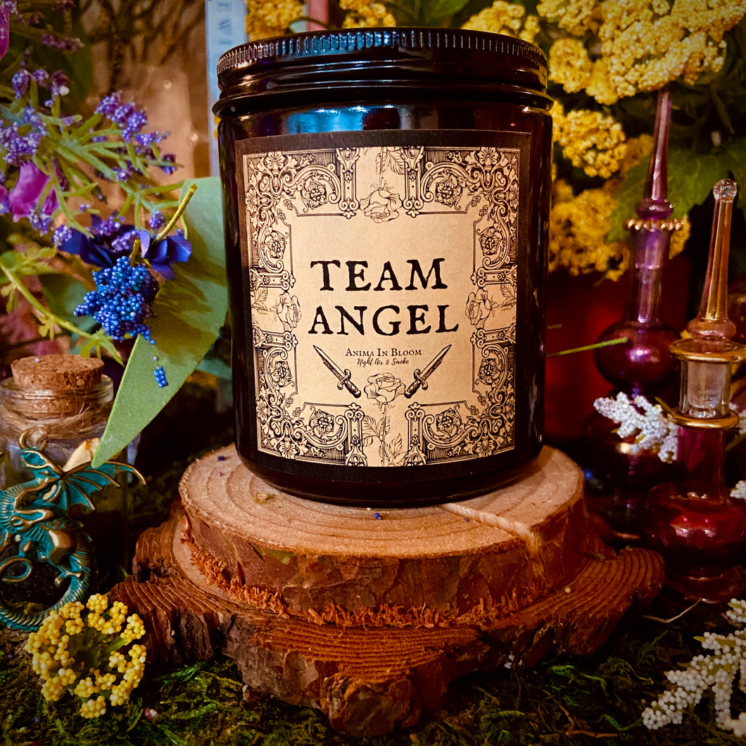 Team Angel Buffy The Vampire Slayer Candle