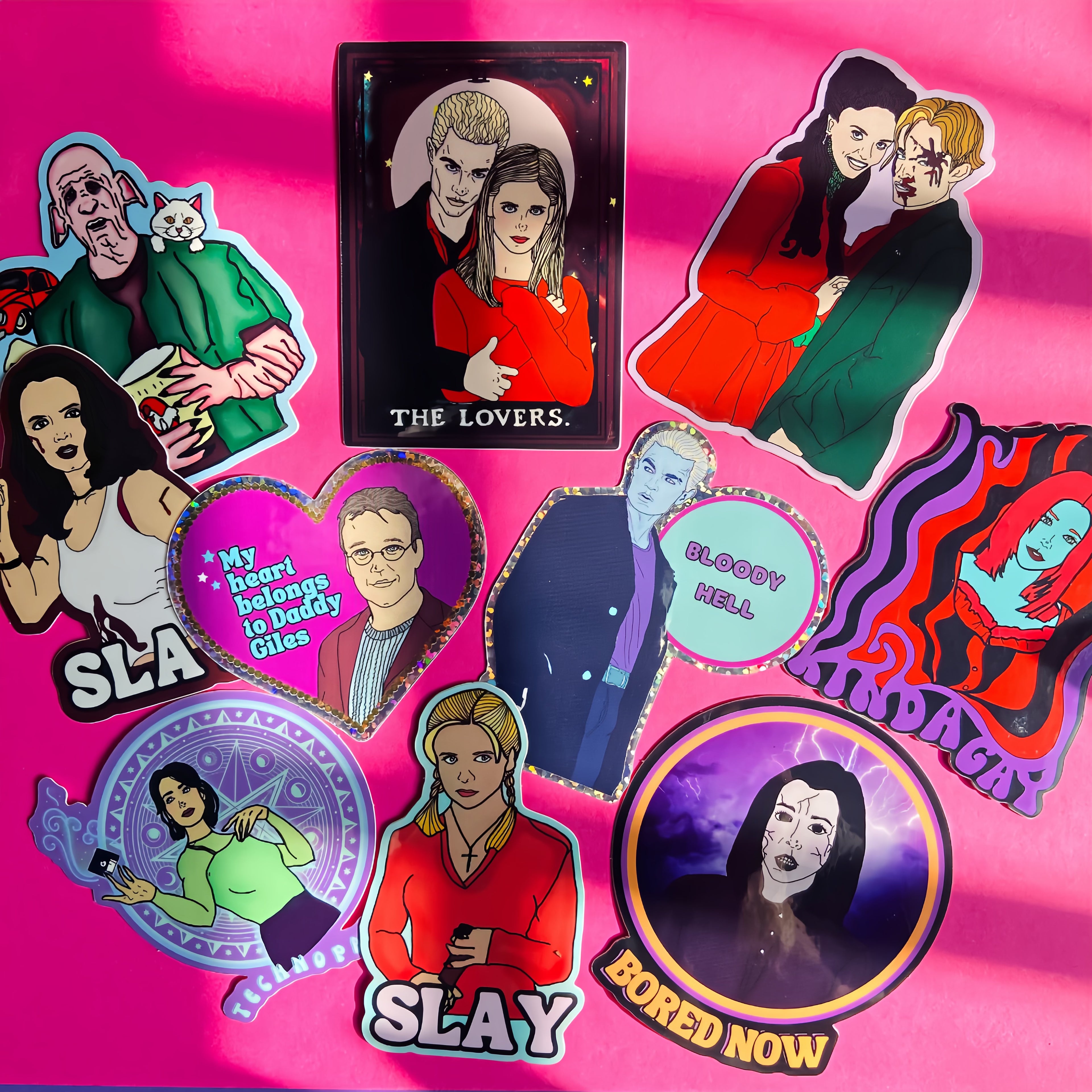 Clem Water Bottle Stickers