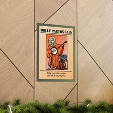 Load image into Gallery viewer, Dolly Parton Poster (12"x16")