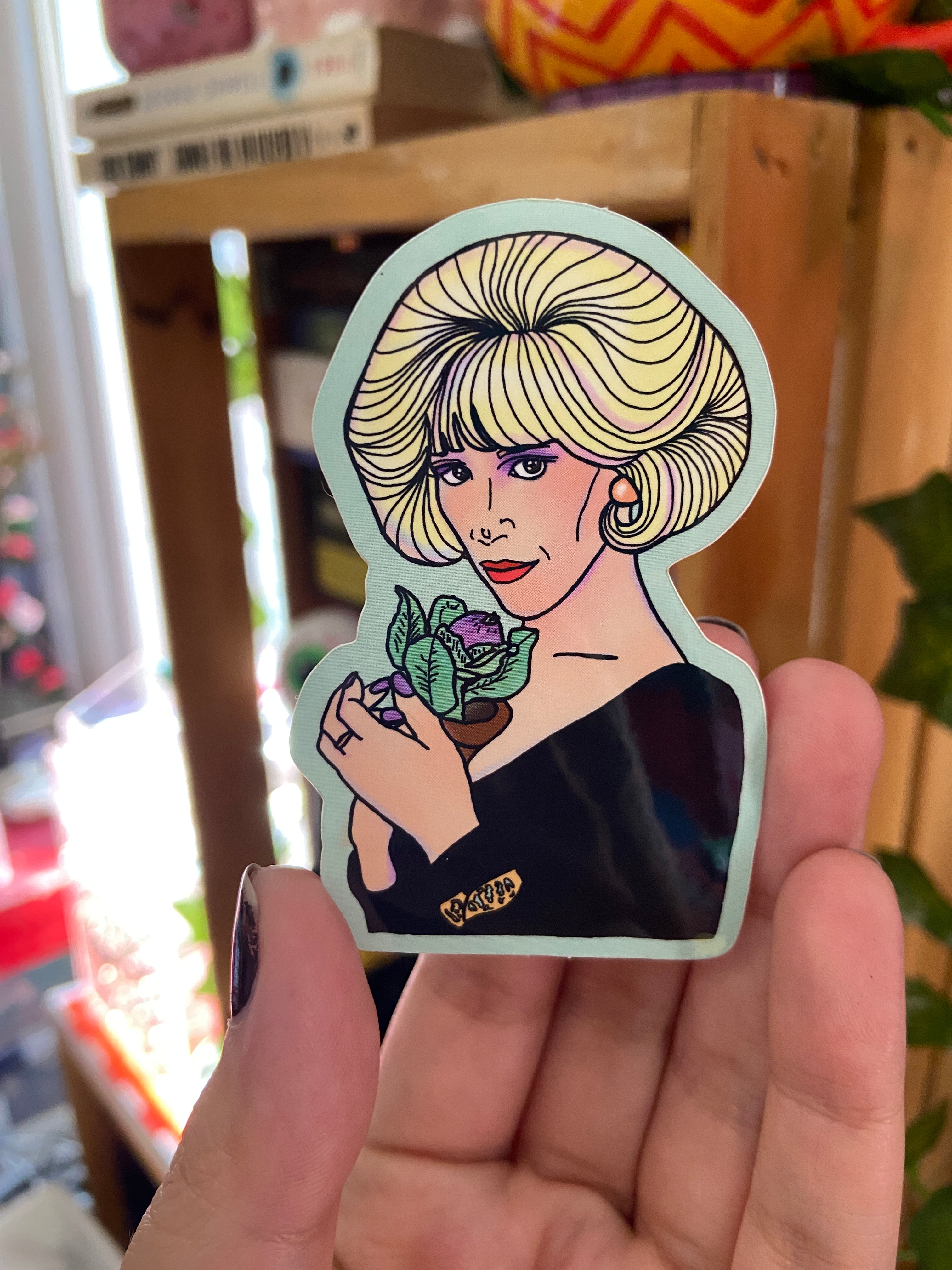 Audrey Little Shop of Horrors Water Bottle Sticker