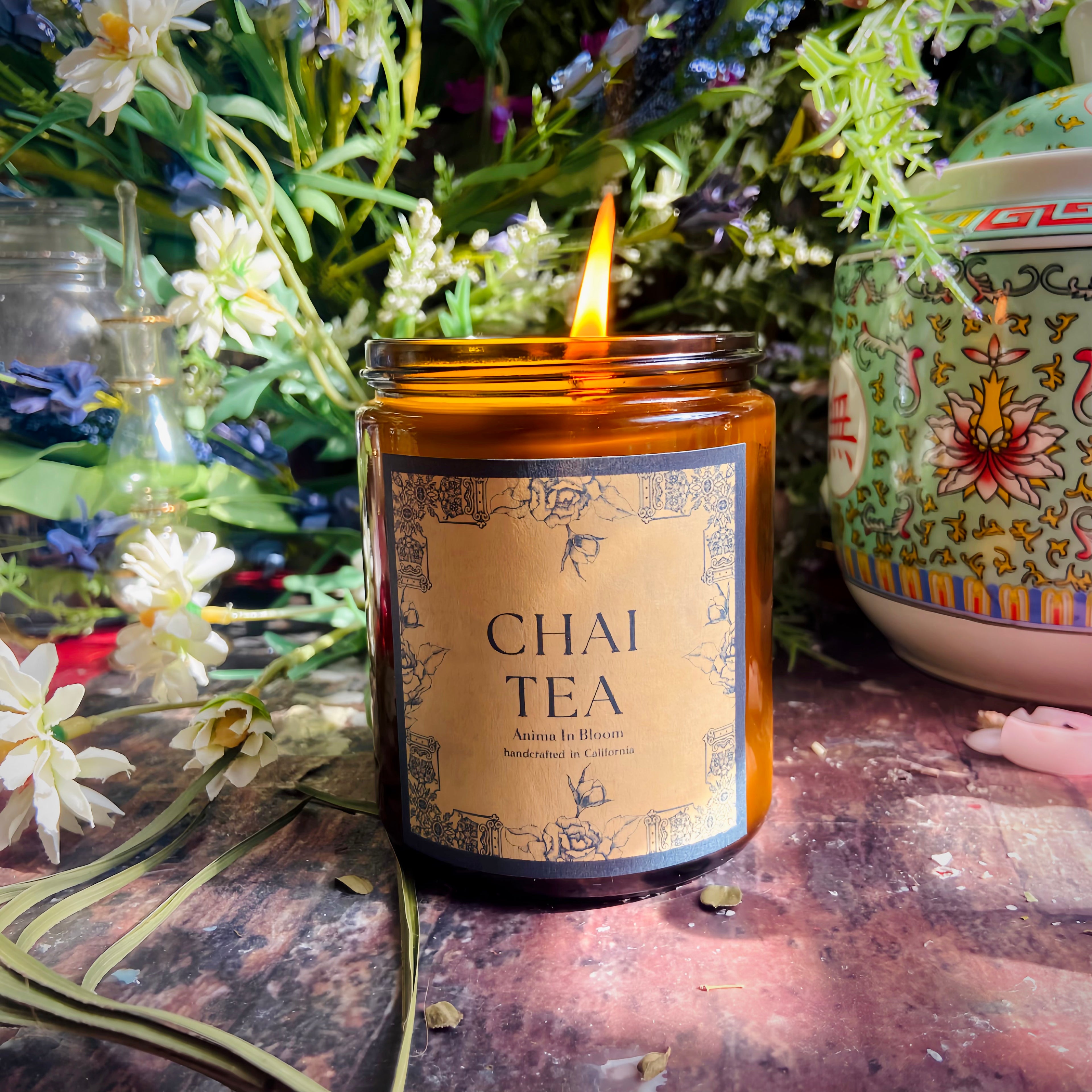 Chai Tea 8oz Soy Candle