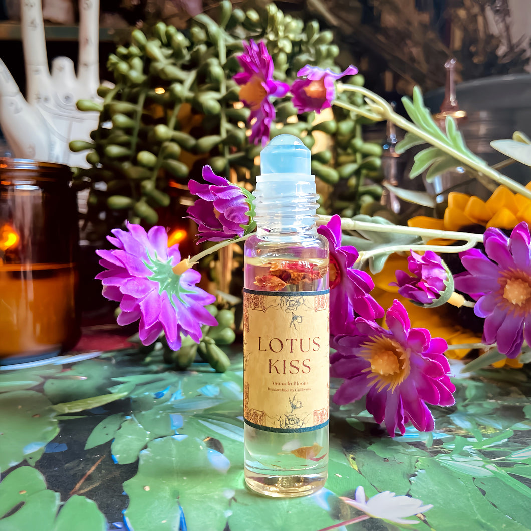 Lotus and Citrus “Lotus Kiss” Perfume Oil Roll-On