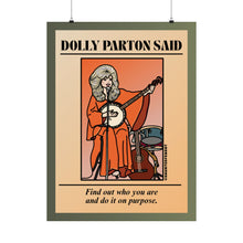 Load image into Gallery viewer, Dolly Parton Poster (24" x 32")