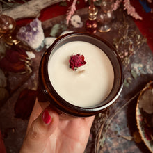 Load image into Gallery viewer, Amber & Warm Vanilla “Immortal Beloved” 8oz Soy Candle