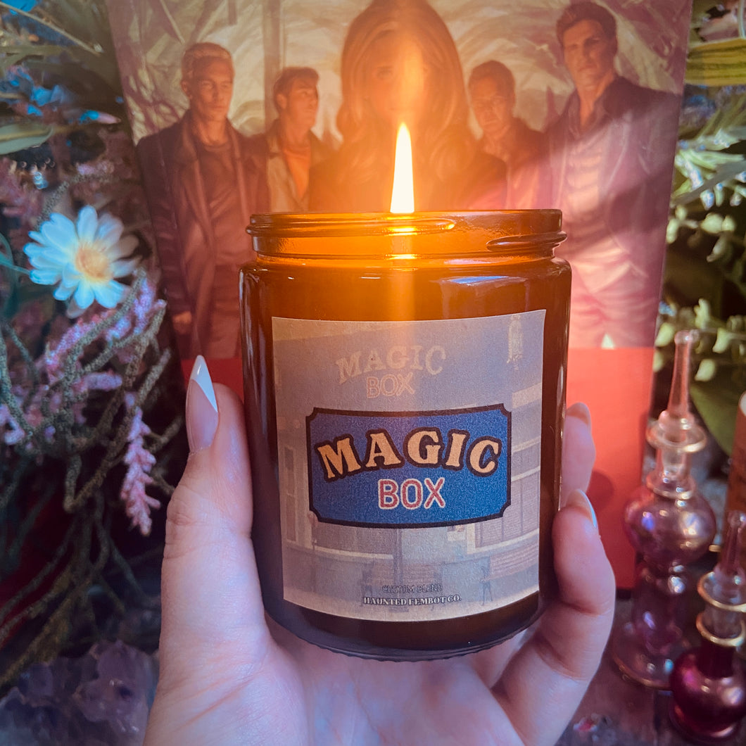 Magic Box Buffy The Vampire Slayer Customizable 8oz Soy Candle