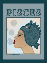 Load image into Gallery viewer, Pisces Poster (12" x 16")