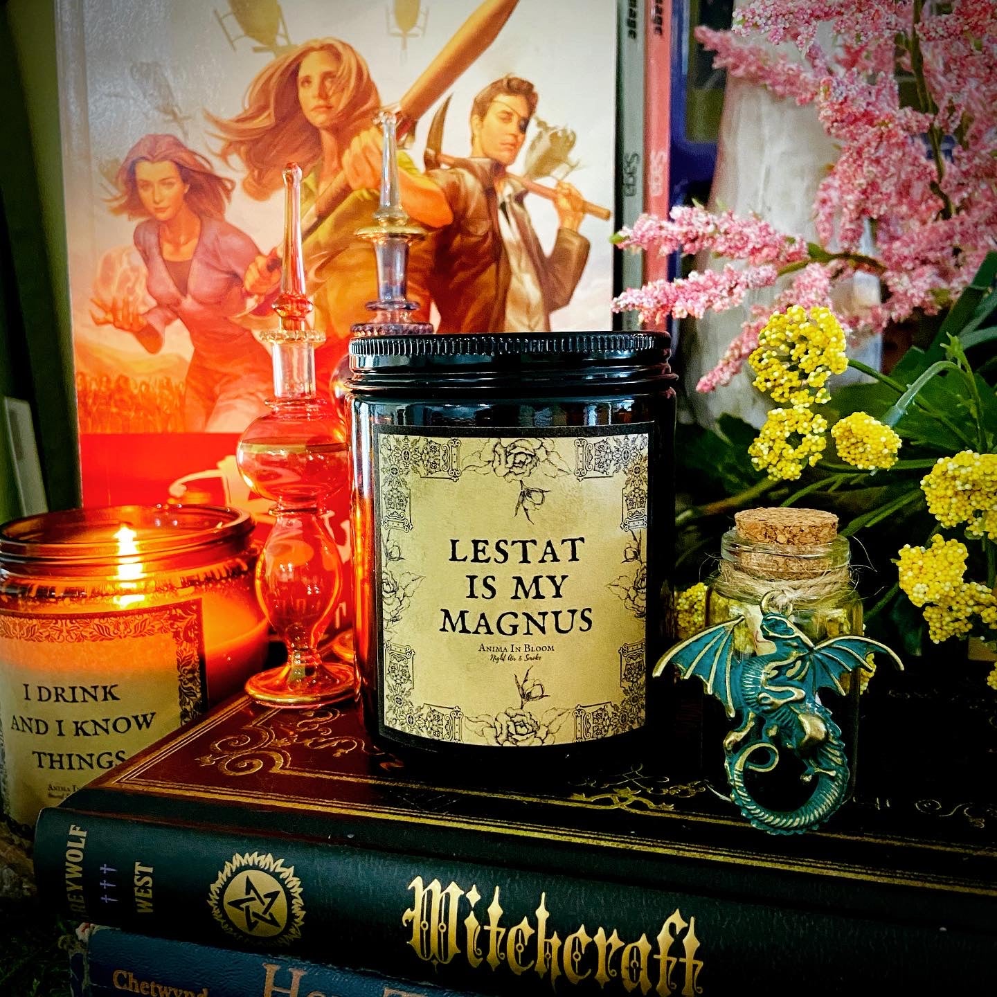 Lestat is My Magnus 8oz Customizable Soy Candle