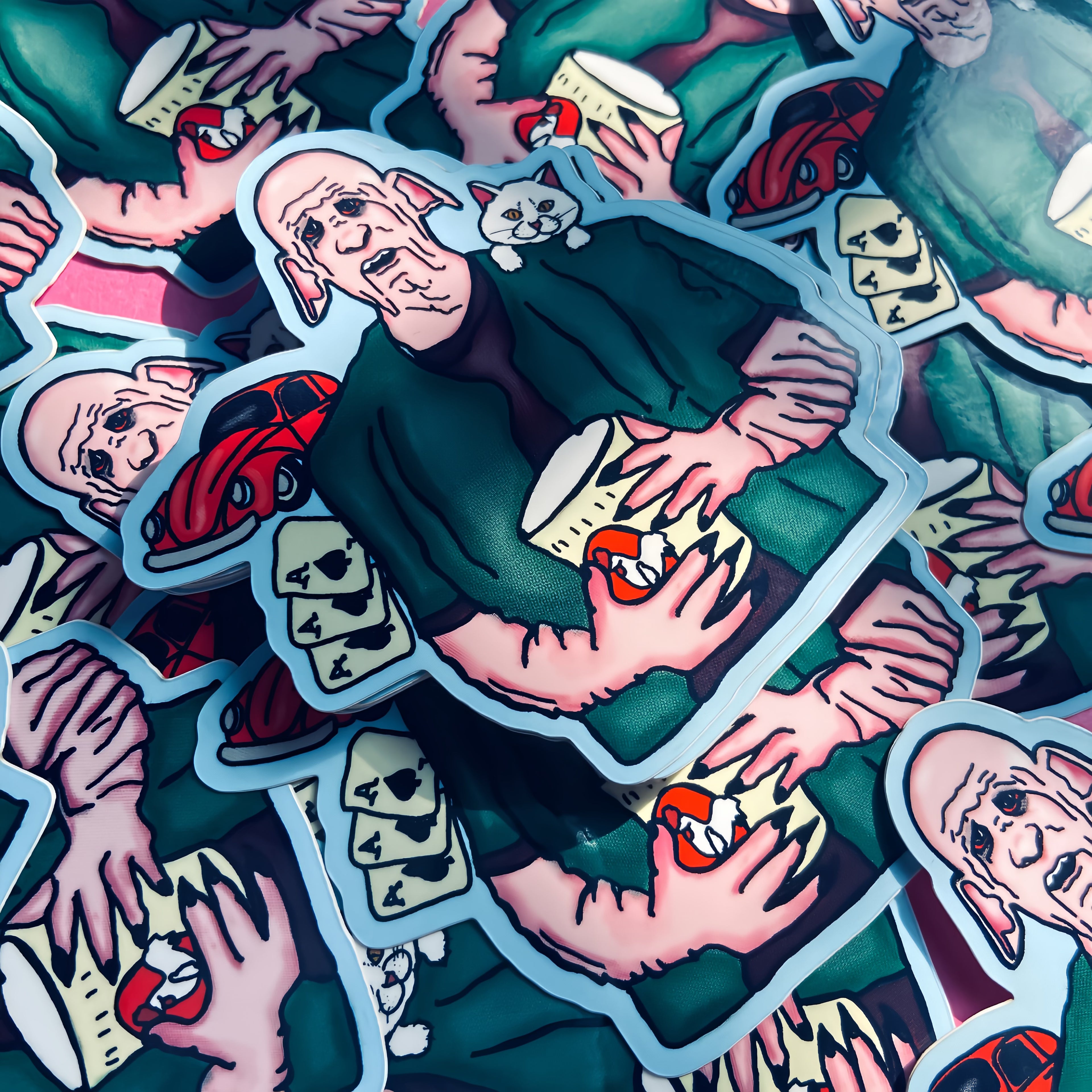 Clem Water Bottle Stickers