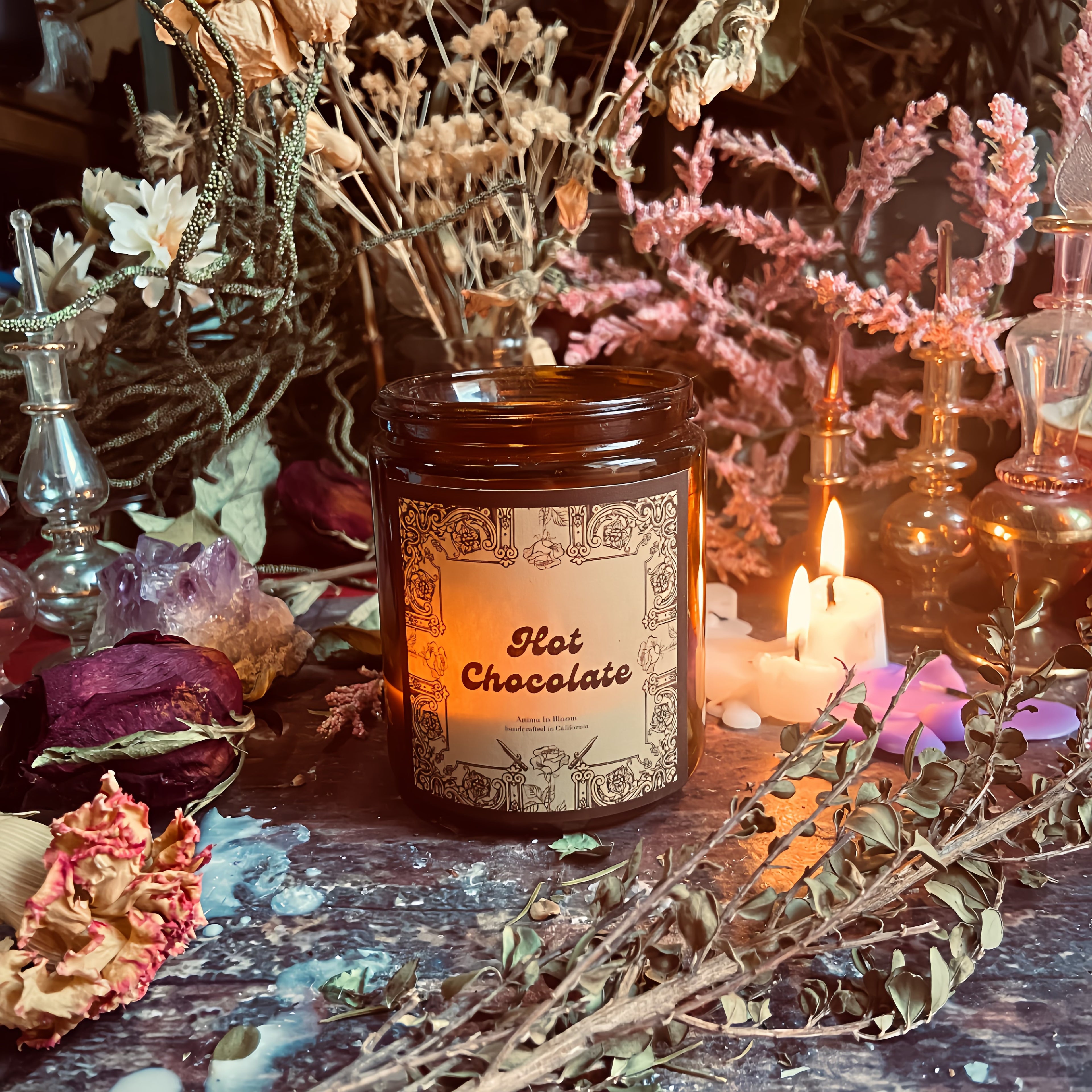Hot Chocolate 8oz Soy Candle