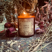 Load image into Gallery viewer, Apple Cider 8oz Soy Candle
