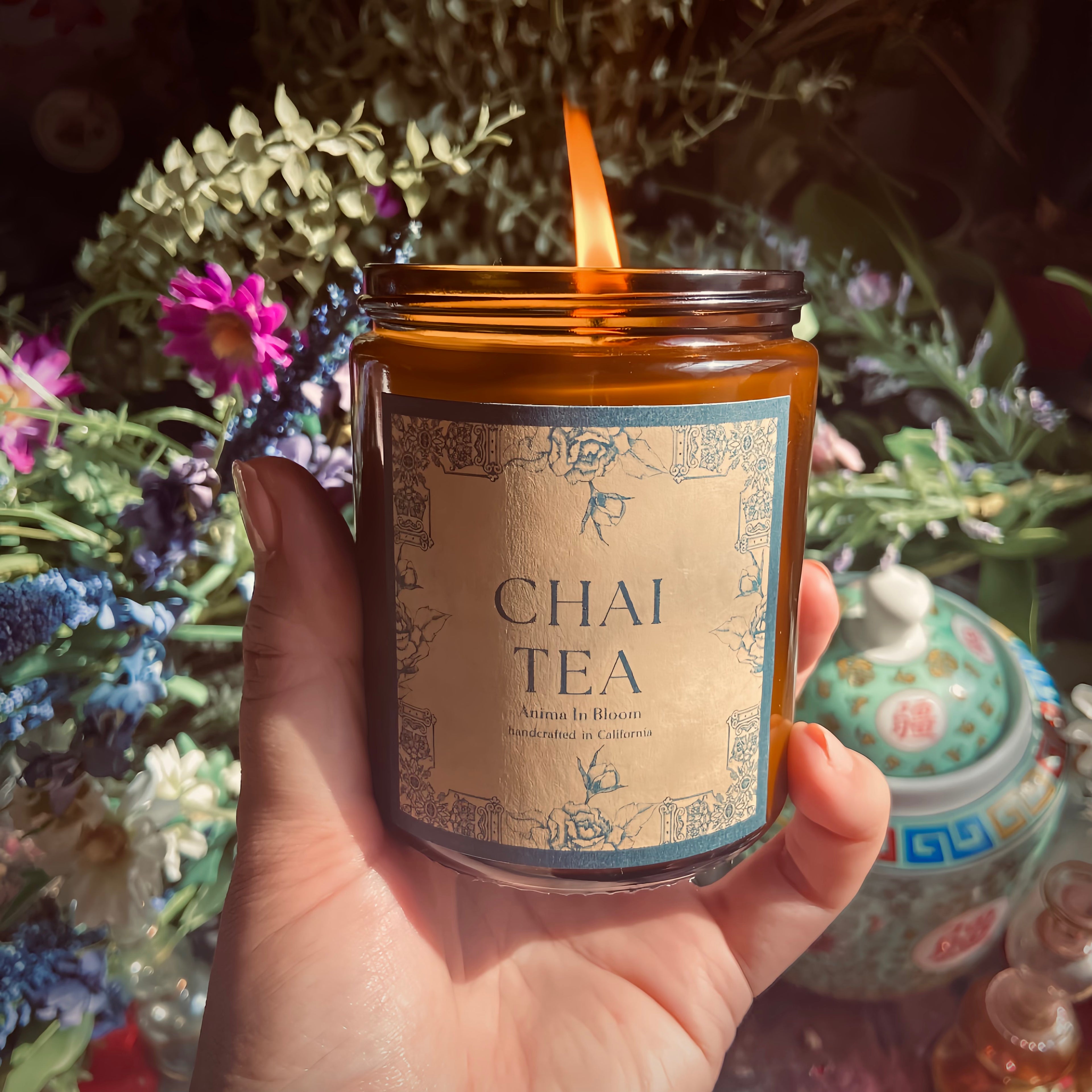 Chai Tea 8oz Soy Candle