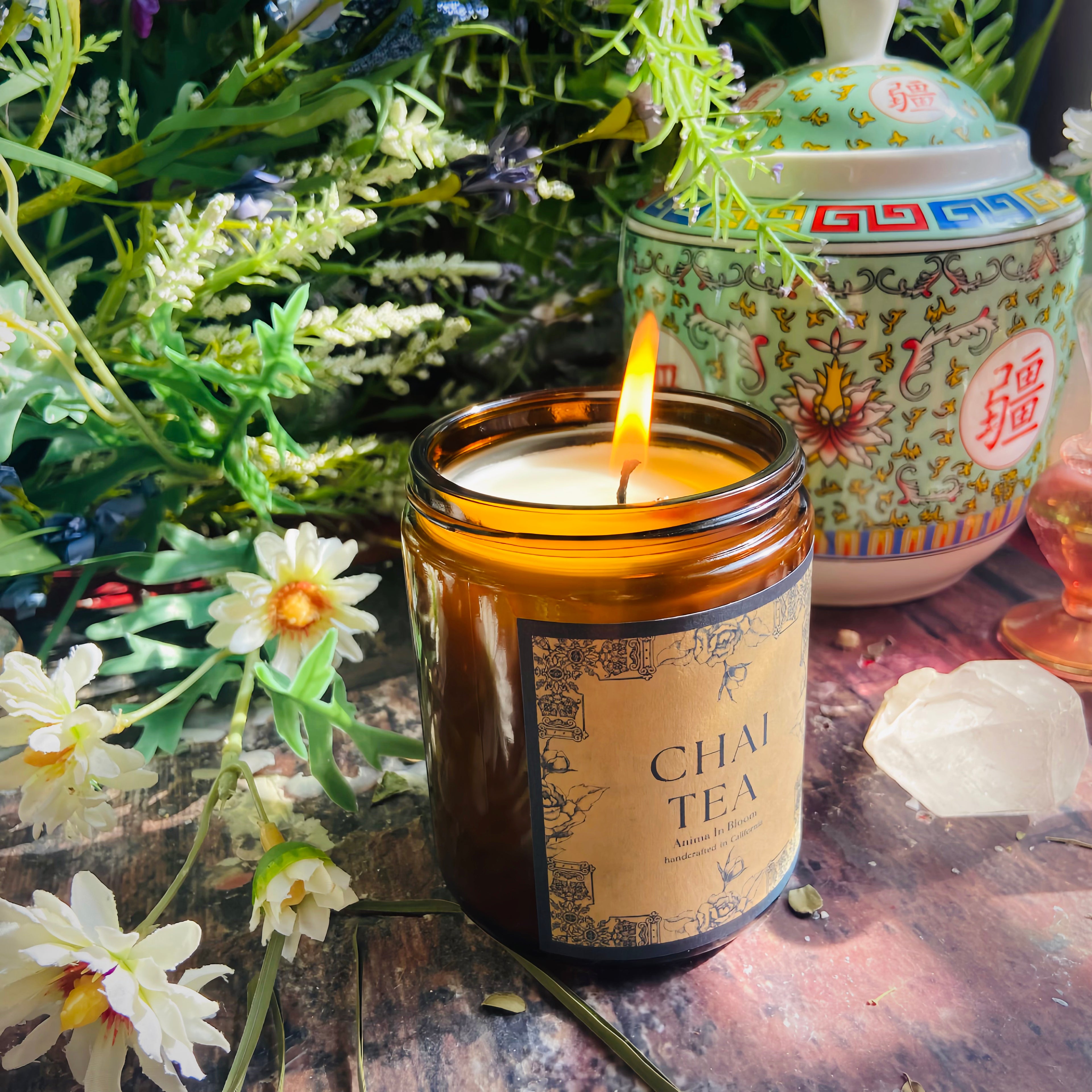 Chai Tea 8oz Soy Candle