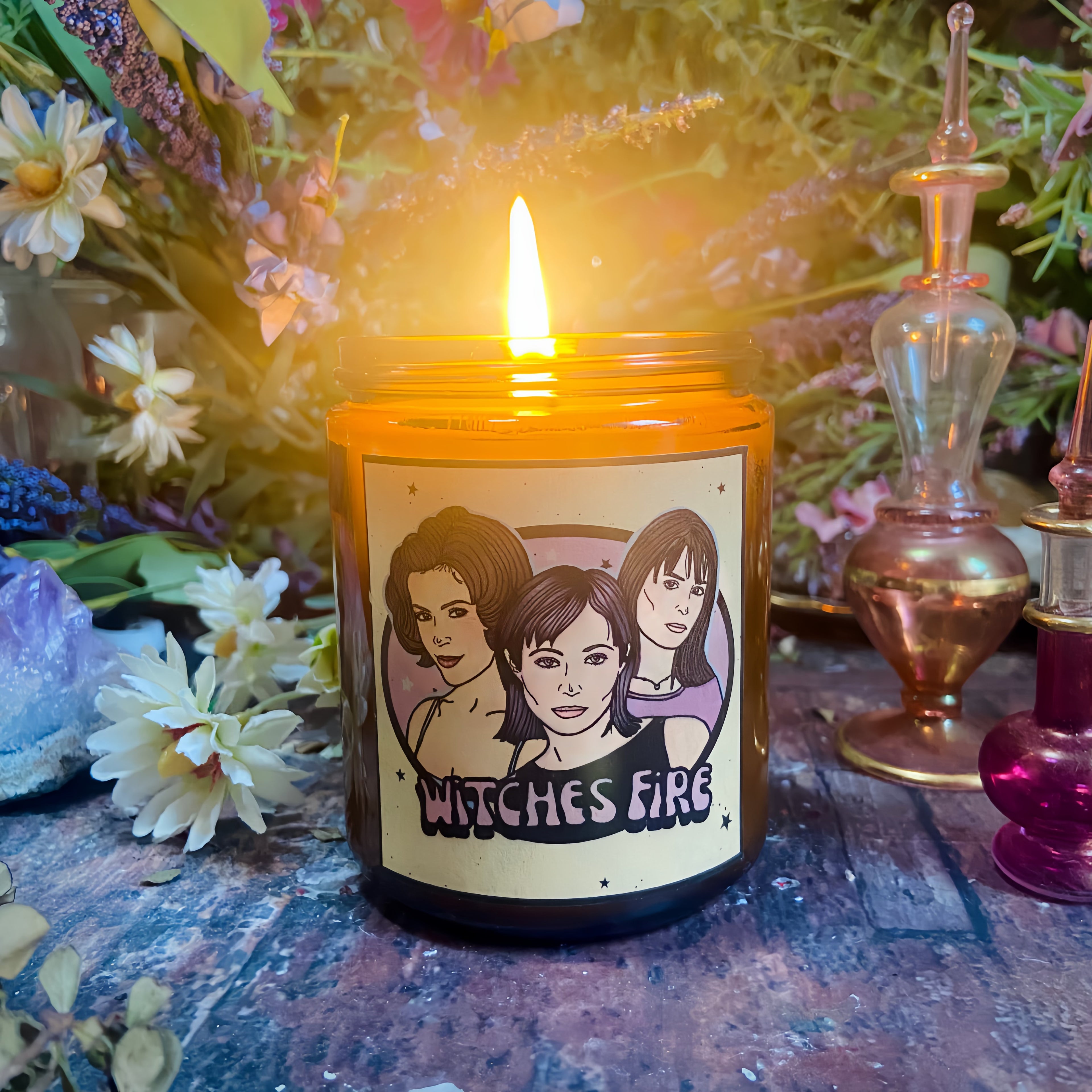 Charmed “Witches Fire” 8oz Soy Candle