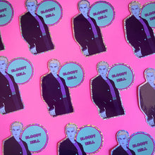 Load image into Gallery viewer, "Bloody Hell" Spike Water Bottle Sticker
