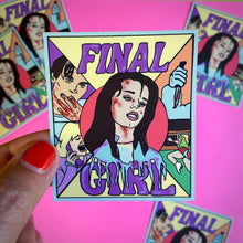 Load image into Gallery viewer, &quot;Final Girl&quot; Scream 96’  Water Bottle Sticker
