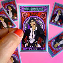 Load image into Gallery viewer, Selena "La Vampira" Water Bottle Sticker