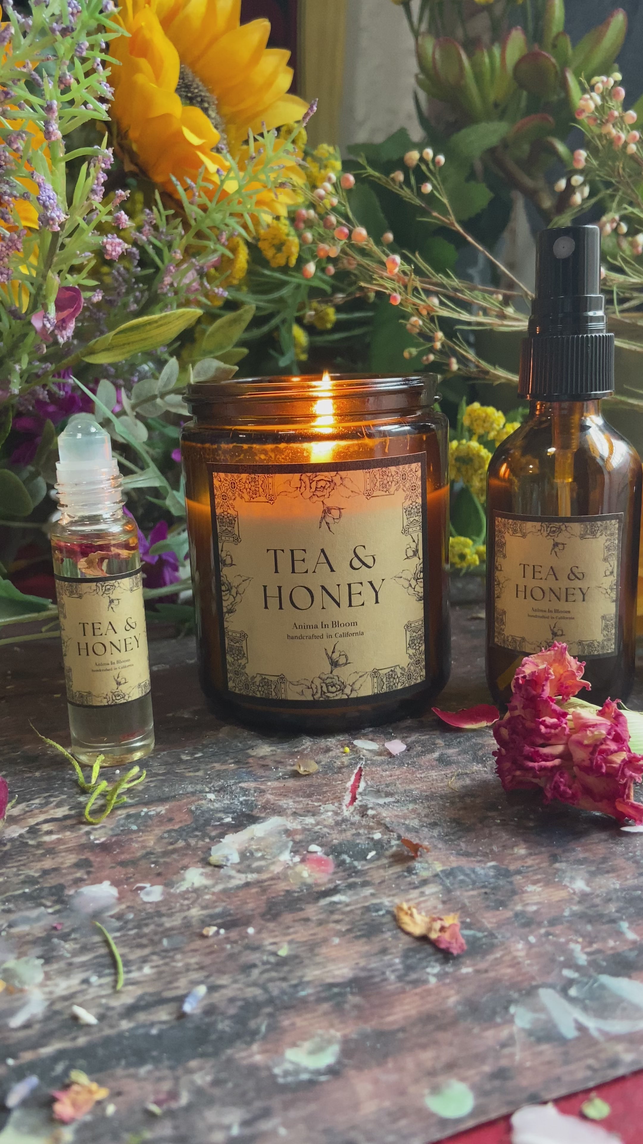Tea & Honey Perfume Oil Roll-On