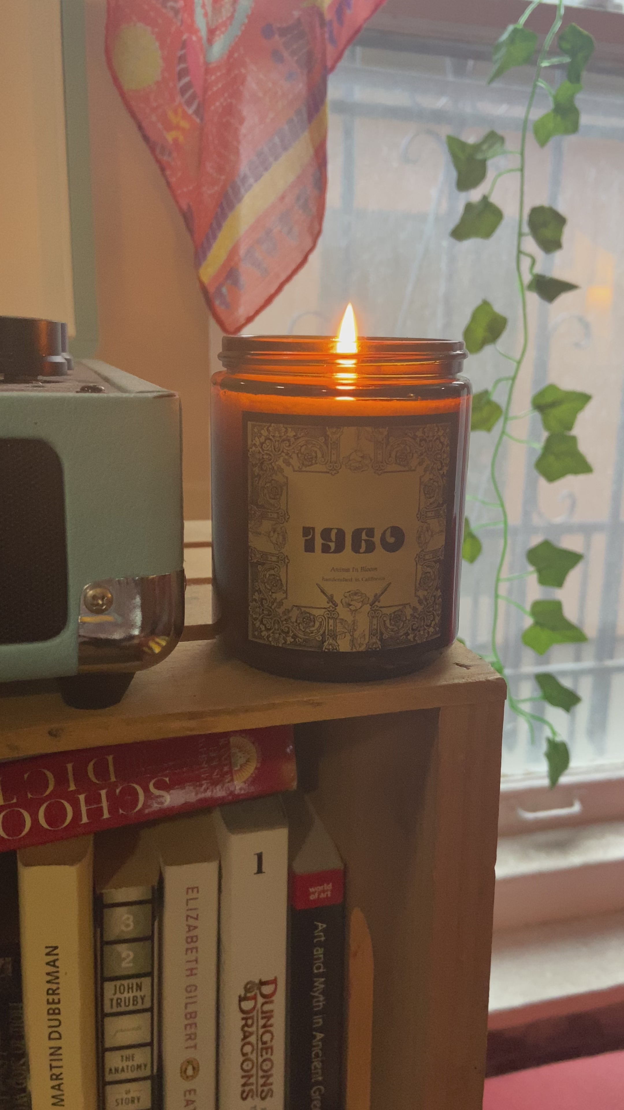 Sweet Tobacco & Musk “1960” 8oz Soy Candle