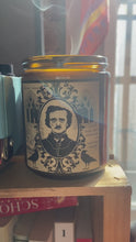 Load and play video in Gallery viewer, Edgar Allan Poe Customizable Soy Candle
