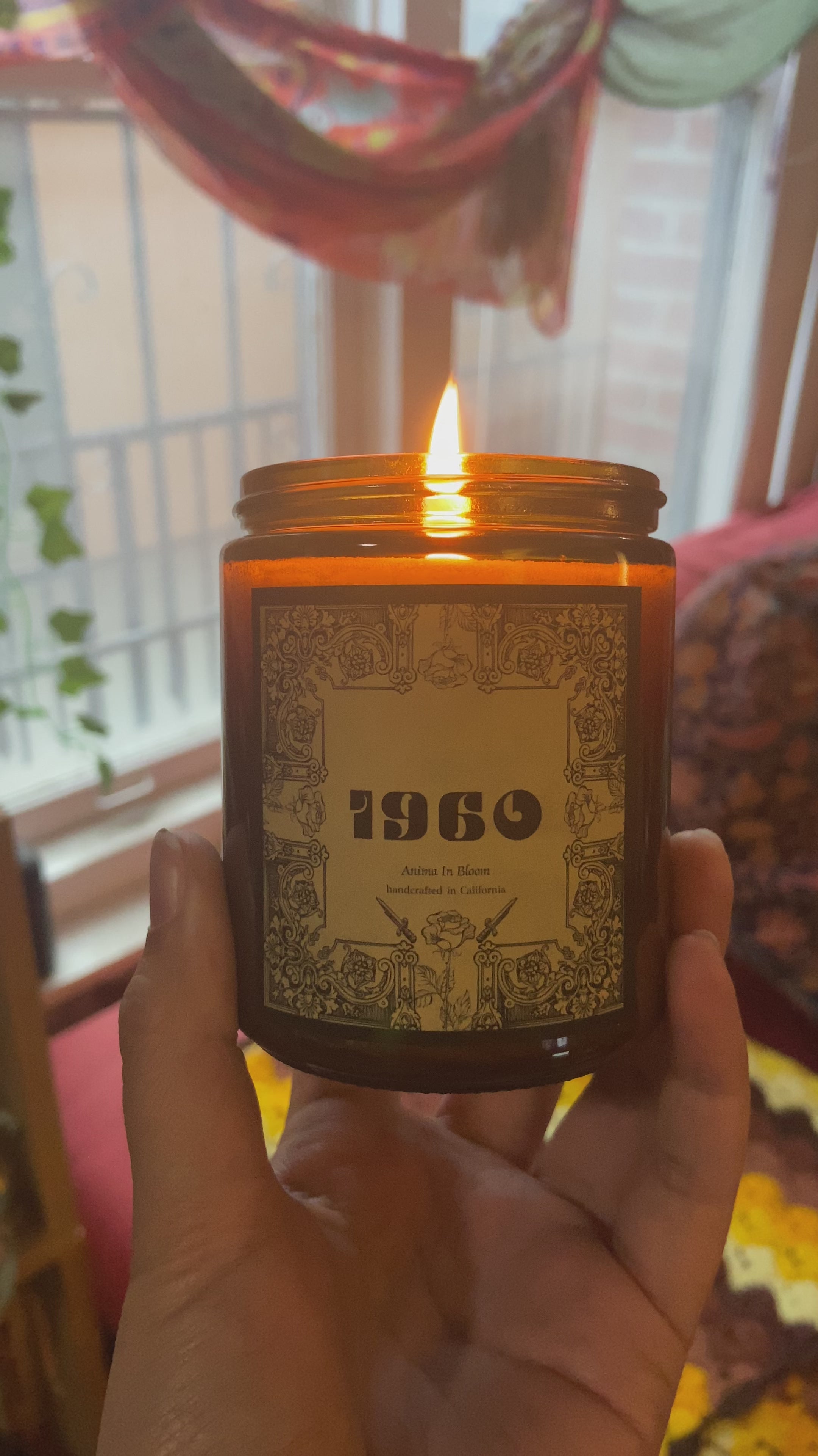 Sweet Tobacco & Musk “1960” 8oz Soy Candle