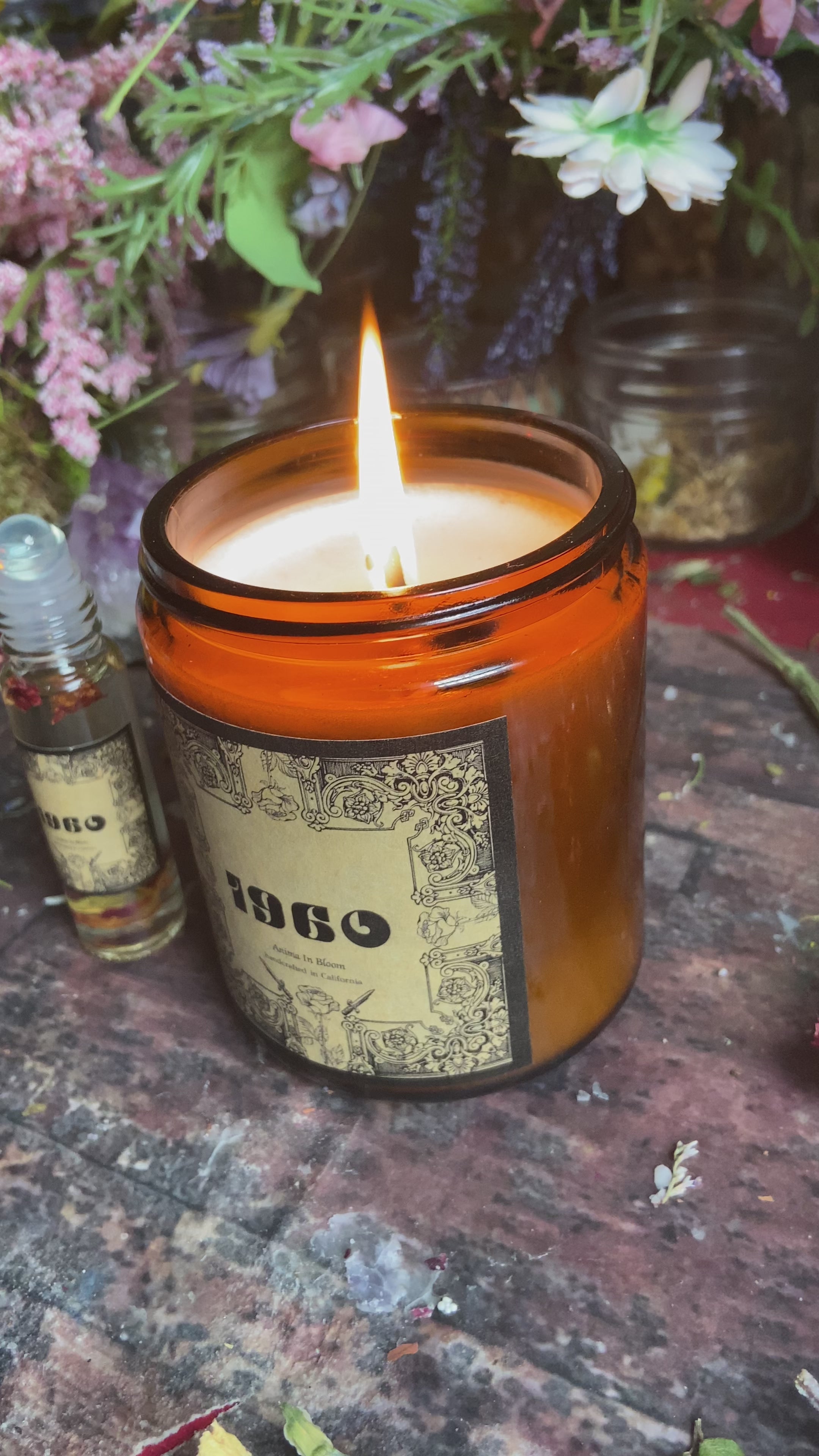 Sweet Tobacco & Musk “1960” 8oz Soy Candle