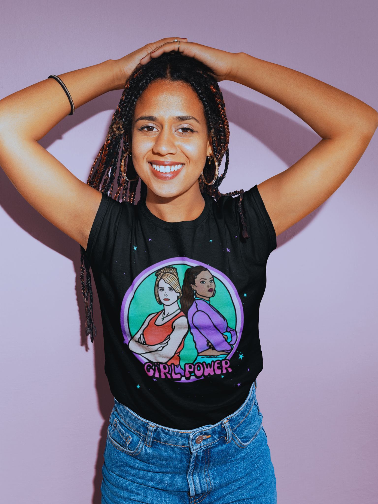 "Girl Power" Buffy & Kendra Super Soft Unisex Tshirt