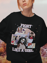 Load image into Gallery viewer, Fight Like a Girl Sweatshirt