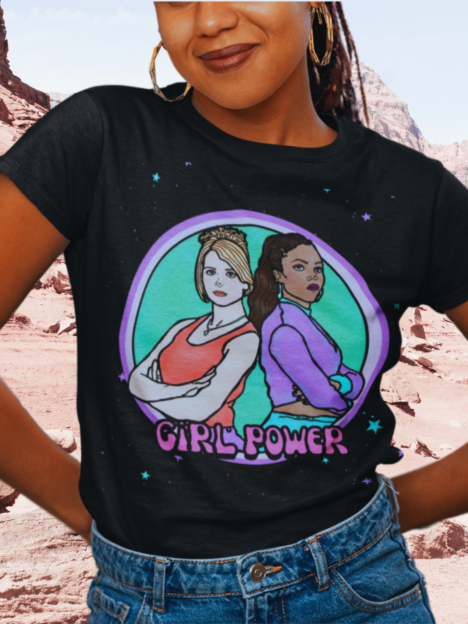 "Girl Power" Buffy & Kendra Super Soft Unisex Tshirt