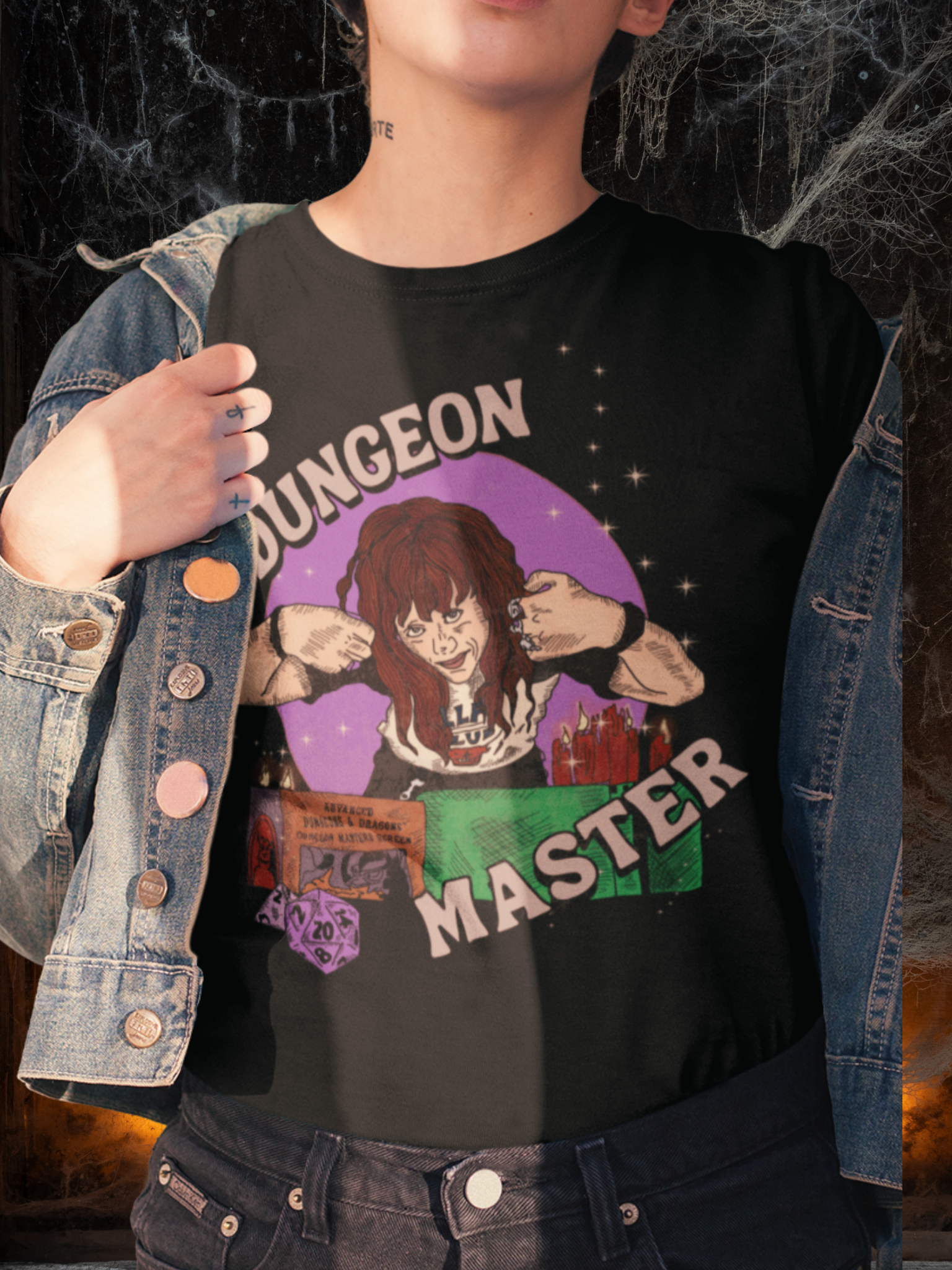 "Dungeon Master"  Vintage Style Unisex Tee