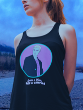 Load image into Gallery viewer, Spike "Spare a Man; Ride a Vampire" Racerback Tank