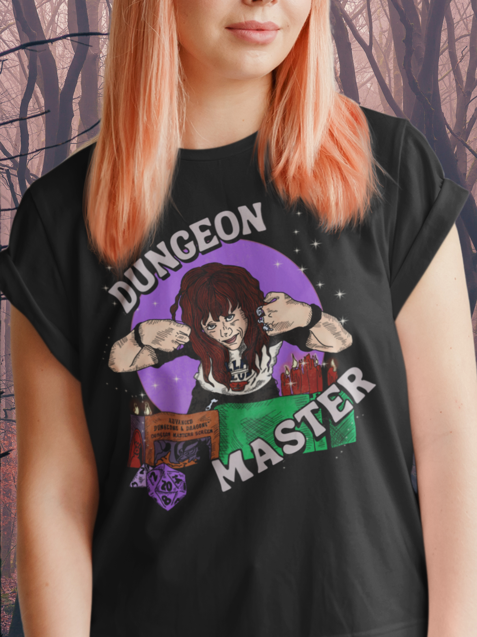 "Dungeon Master"  Vintage Style Unisex Tee