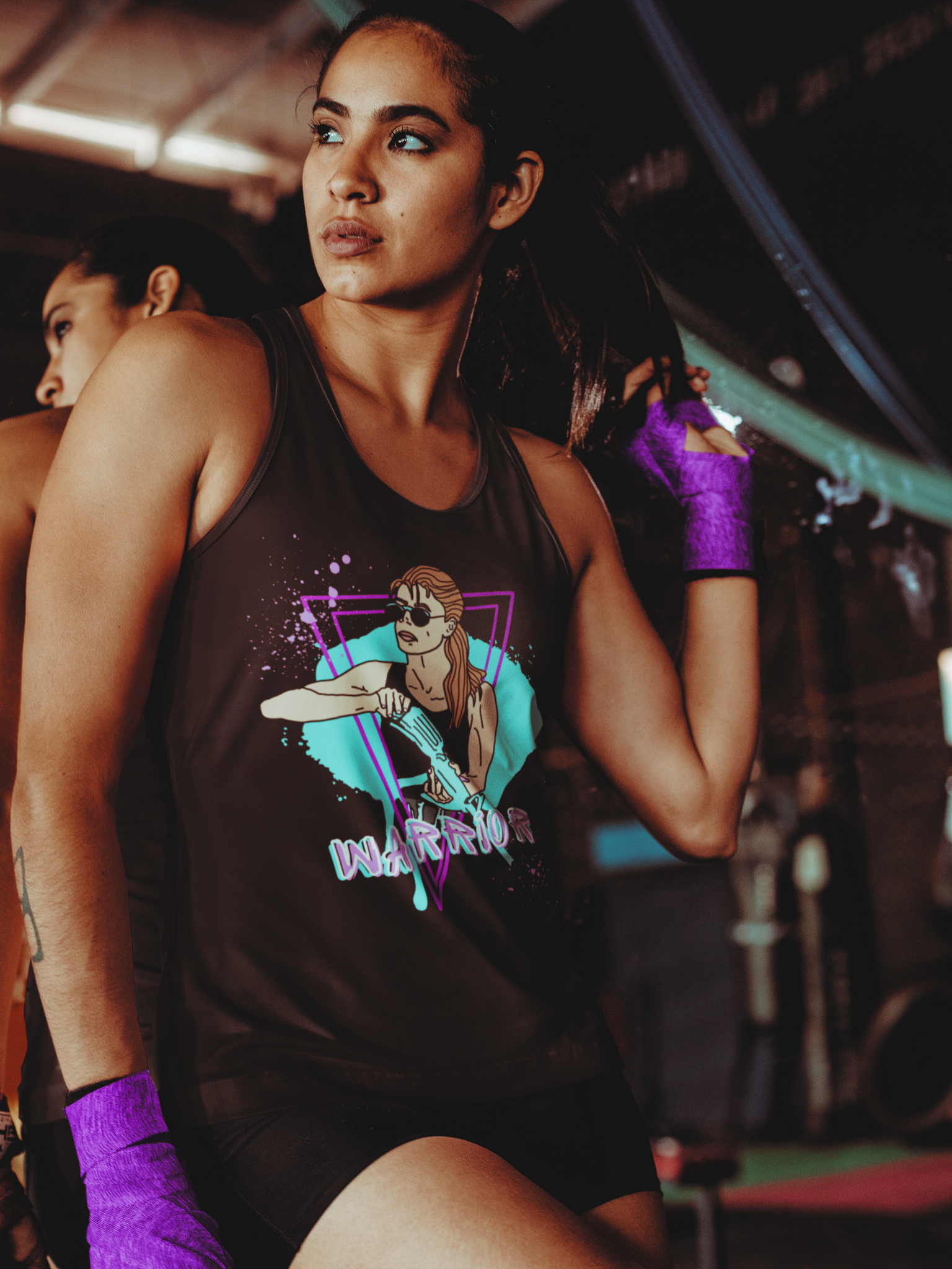 Sarah Connor "Warrior" Racerback Tank