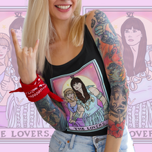 Load image into Gallery viewer, Xena and Gabrielle &quot;The Lovers&quot; Racerback Tank
