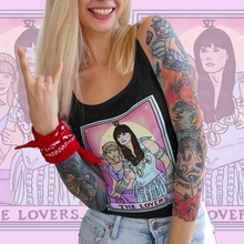 Load image into Gallery viewer, Xena and Gabrielle "The Lovers" Racerback Tank