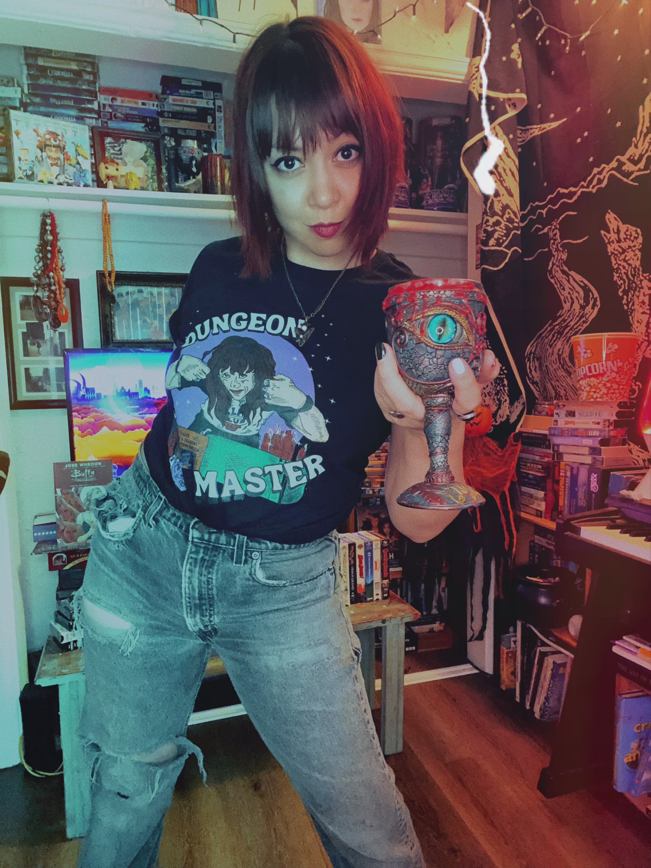 "Dungeon Master"  Vintage Style Unisex Tee
