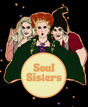 Load image into Gallery viewer, “Soul Sisters” Hocus Pocus Unisex T-Shirt