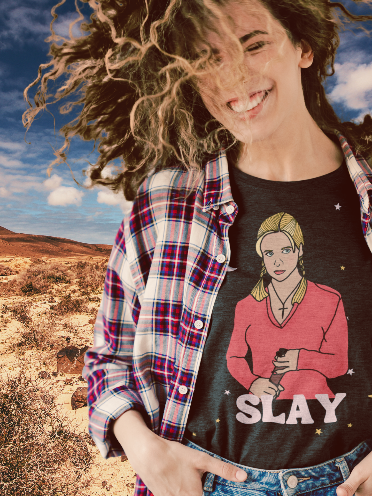 "Slay" Buffy Unisex T-shirt