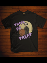 Load image into Gallery viewer, "Trick or Treat" Wednesday Addams Vintage Style Unisex Tee