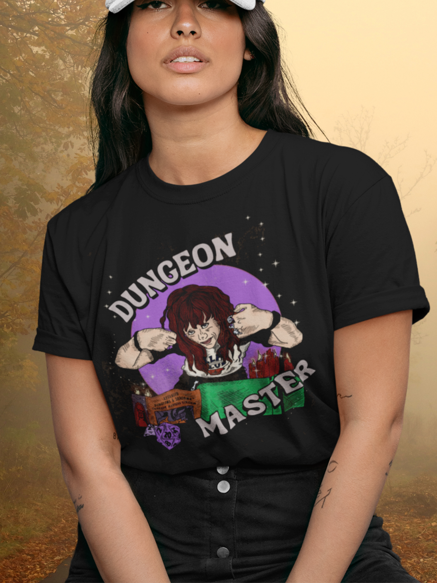 "Dungeon Master"  Vintage Style Unisex Tee