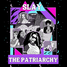 Load image into Gallery viewer, “Slay the Patriarchy” Women of Buffy Super Soft T-shirt